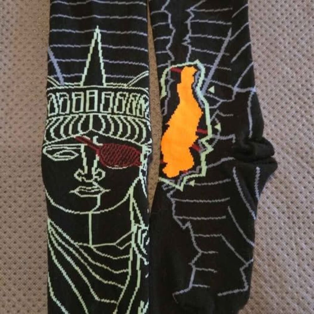 Escape from NY Brand Name Socks